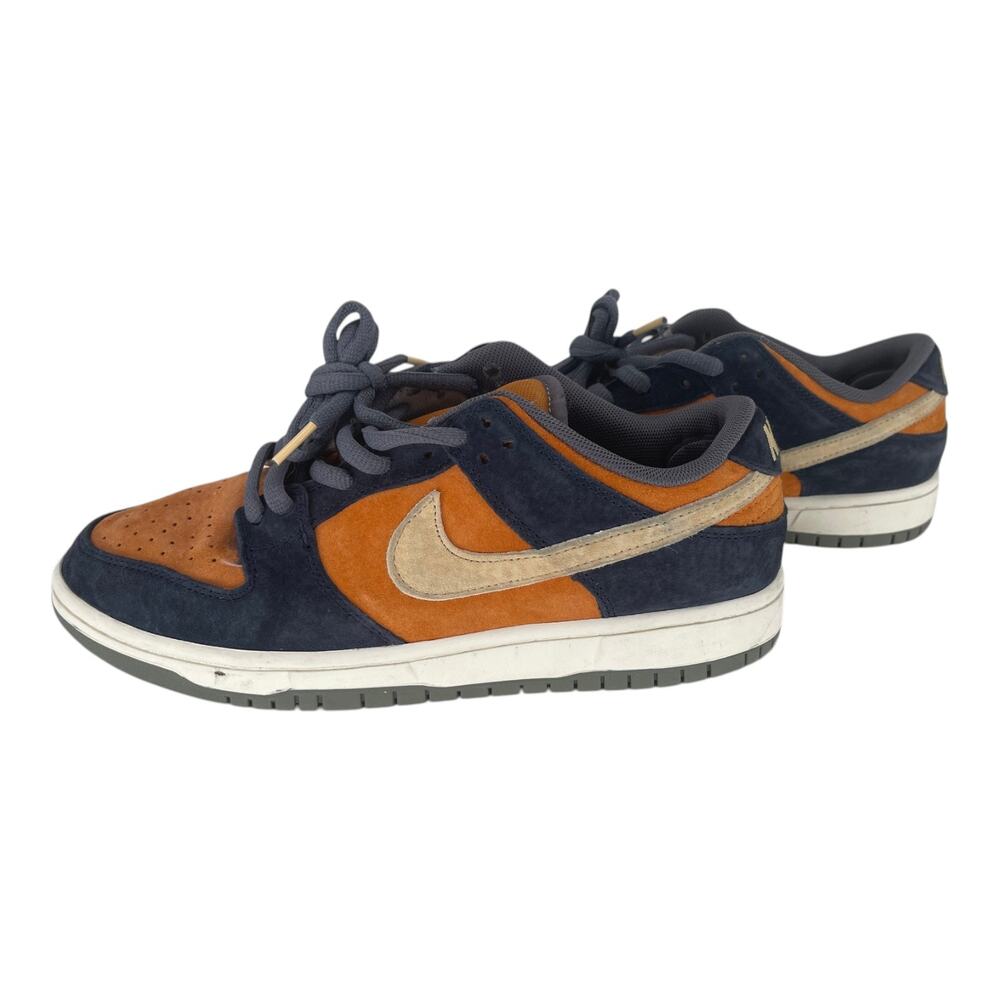 Nike SB Dunk Low Pro Orange Navy HF3063-002 Men's Size 8 - Picture 6 of 10